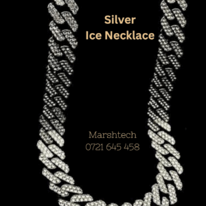 Silver Ice  Necklaces