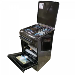 Modern Black Electric Oven – Efficient, Stylish & Spacious