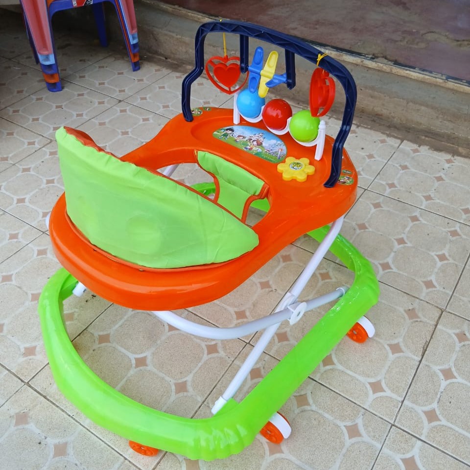 Interactive Baby Walker with Toys – Fun, Safe & Supportive First Steps